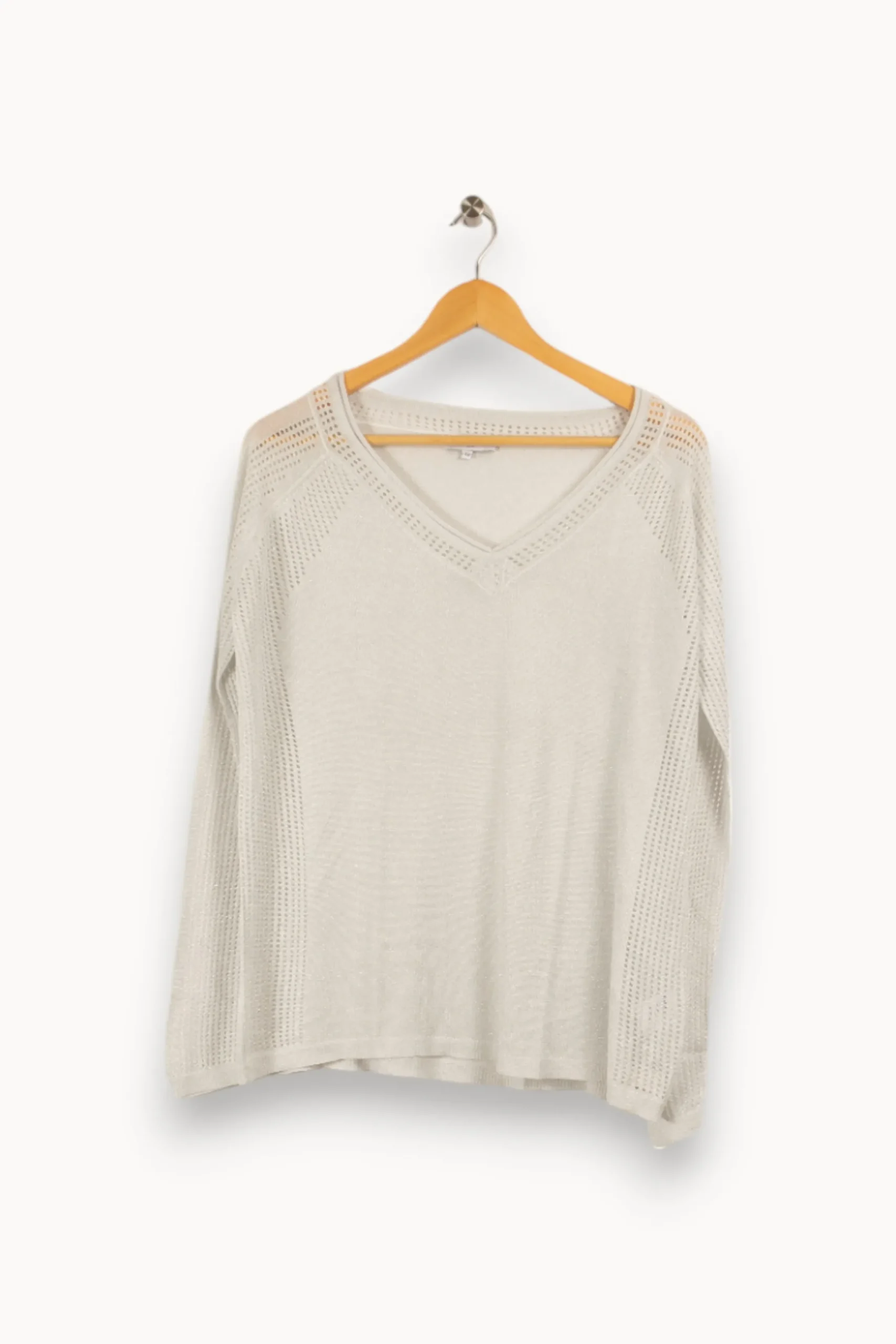 Clearance Suncoo Pull pailleté - Taille M/38 Gris
