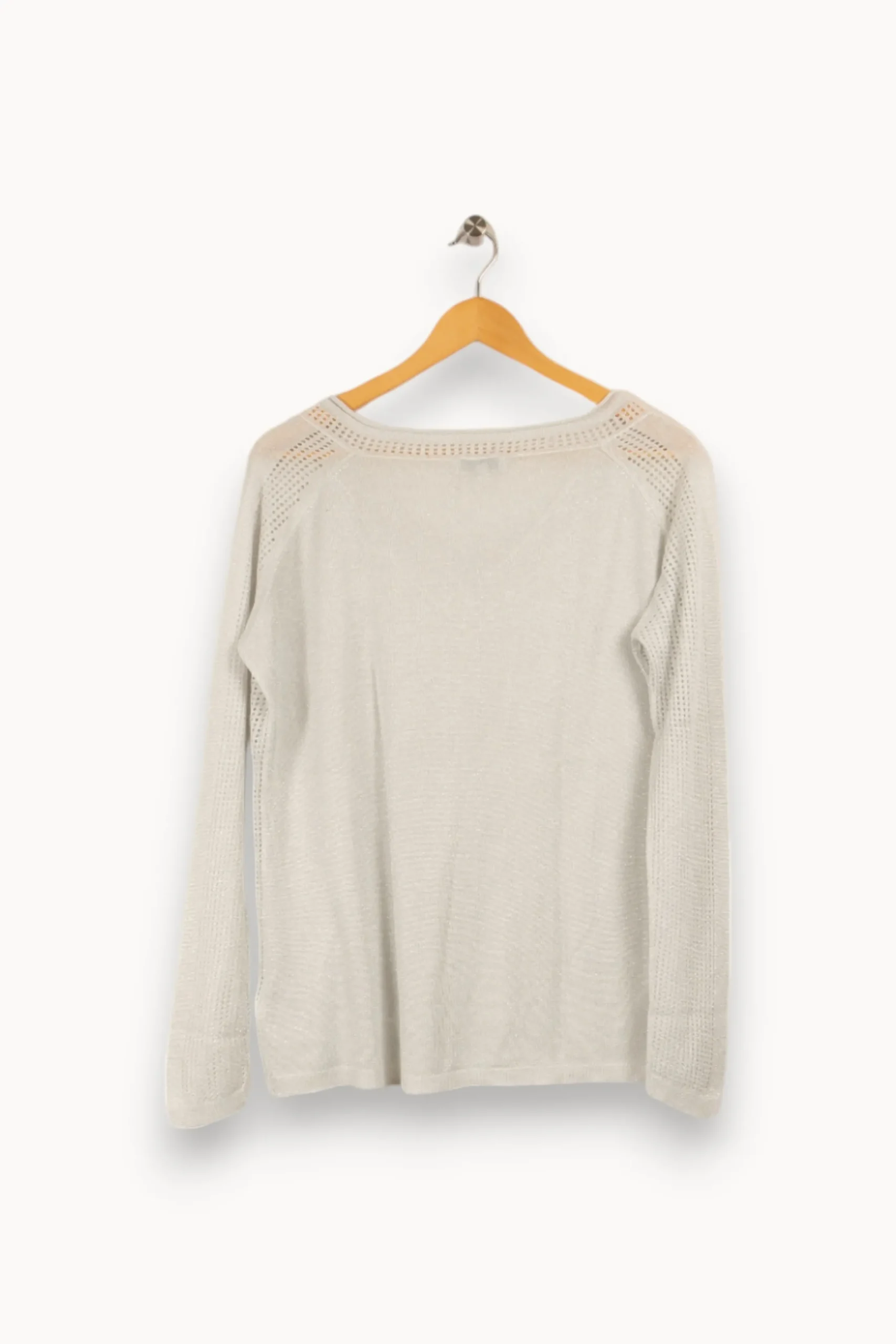 Clearance Suncoo Pull pailleté - Taille M/38 Gris