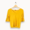 Online Caroll Pull - Taille S/36 Jaune