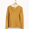 Cheap Sud express Pull - Taille S/36 Jaune