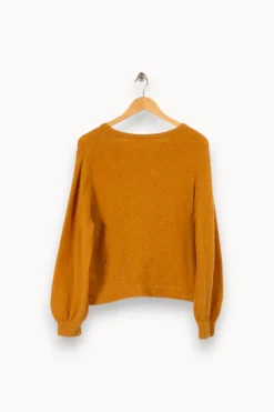 Online American Vintage Pull - Taille S/36 Jaune