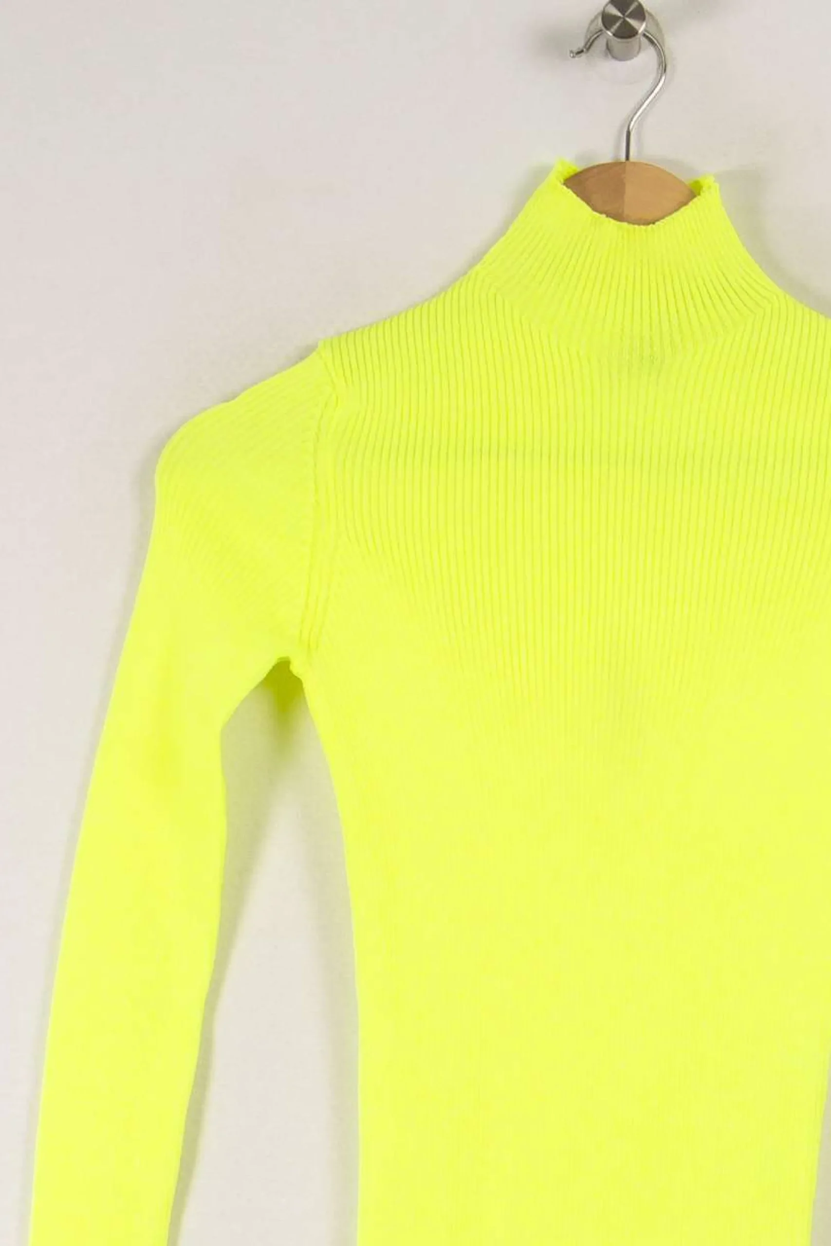Sale Maje Pull léger fluo - Taille S/36 Jaune
