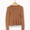 Cheap Comptoir des Cotonniers Pull - Taille XS/34 Marron