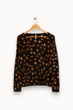 New I.Code Pull à motifs - Taille XL/42 Multicolore