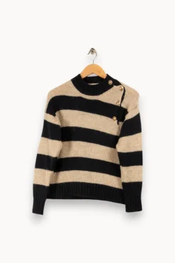 Flash Sale Léon & Harper Pull multicolore - Taille S/36 Bleu