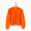 Sale Des petits hauts Pull - Taille XS/34 Orange