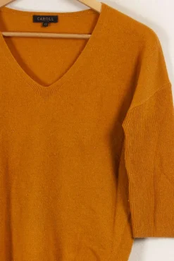 Sale Caroll Pull - Taille XS/34 Orange