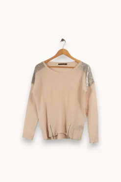 Cheap Bérénice Pull - Taille S/36 Rose