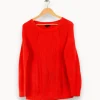 Clearance Bérénice Pull - Taille S/36 Rouge