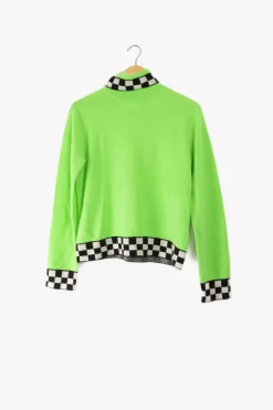 Fashion Absolut Cashmere Pull en Cachemire - 36 Vert