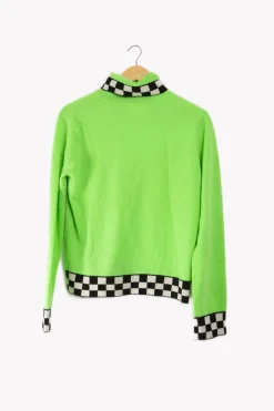 Fashion Absolut Cashmere Pull en Cachemire - 36 Vert