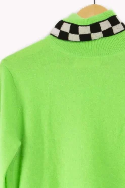 Fashion Absolut Cashmere Pull en Cachemire - 36 Vert