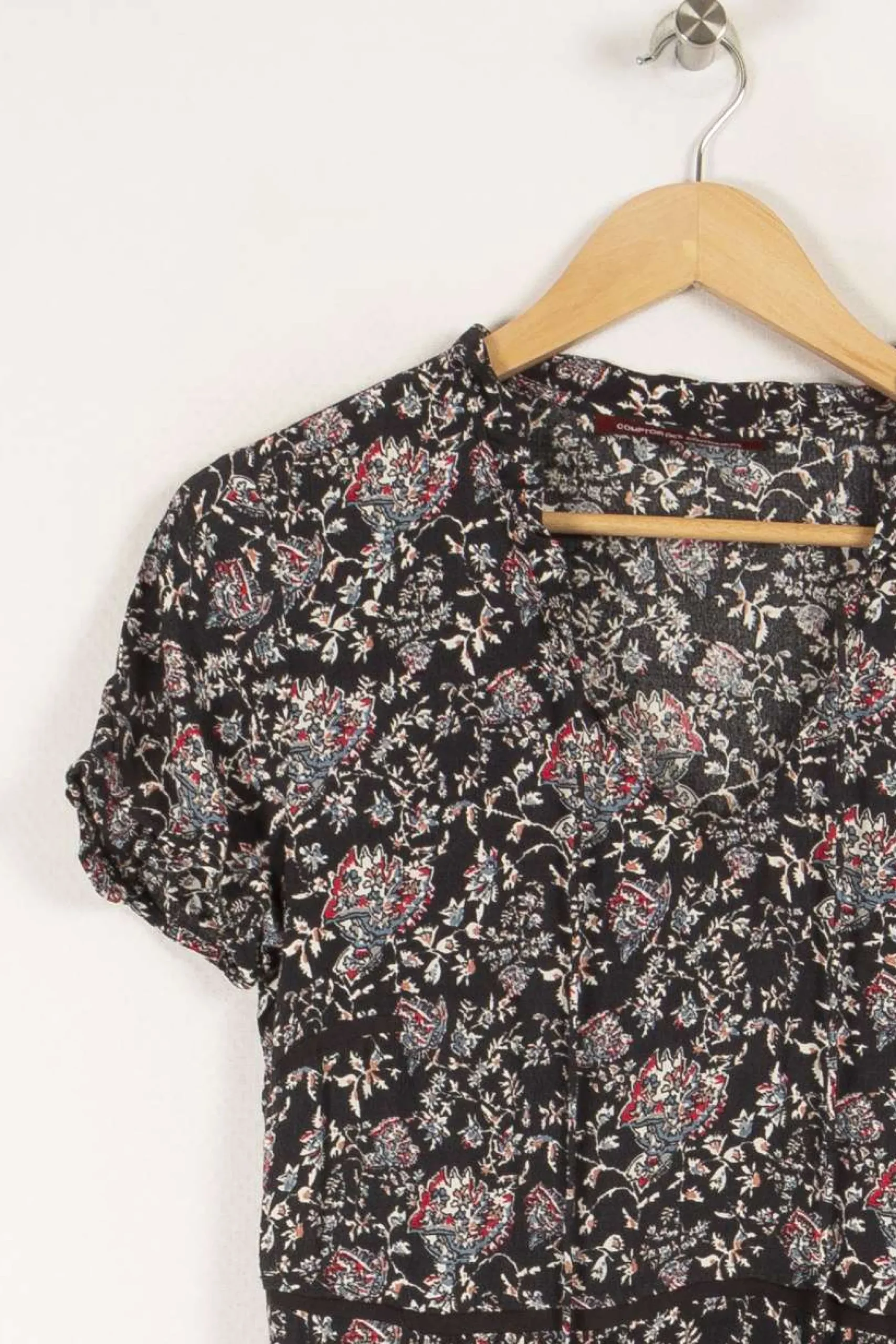Online Comptoir des Cotonniers Robe à manches courtes - Taille S/36 Multicolore