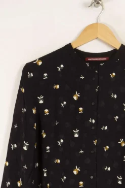 Best Sale Comptoir des Cotonniers Robe à motifs - Taille M/38 Multicolore