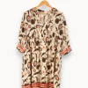 Cheap ba&sh Robe à motifs - Taille S/36 Multicolore