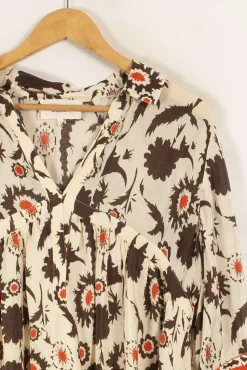Cheap ba&sh Robe à motifs - Taille S/36 Multicolore