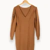 Best IKKS Robe - Taille M/38 Marron