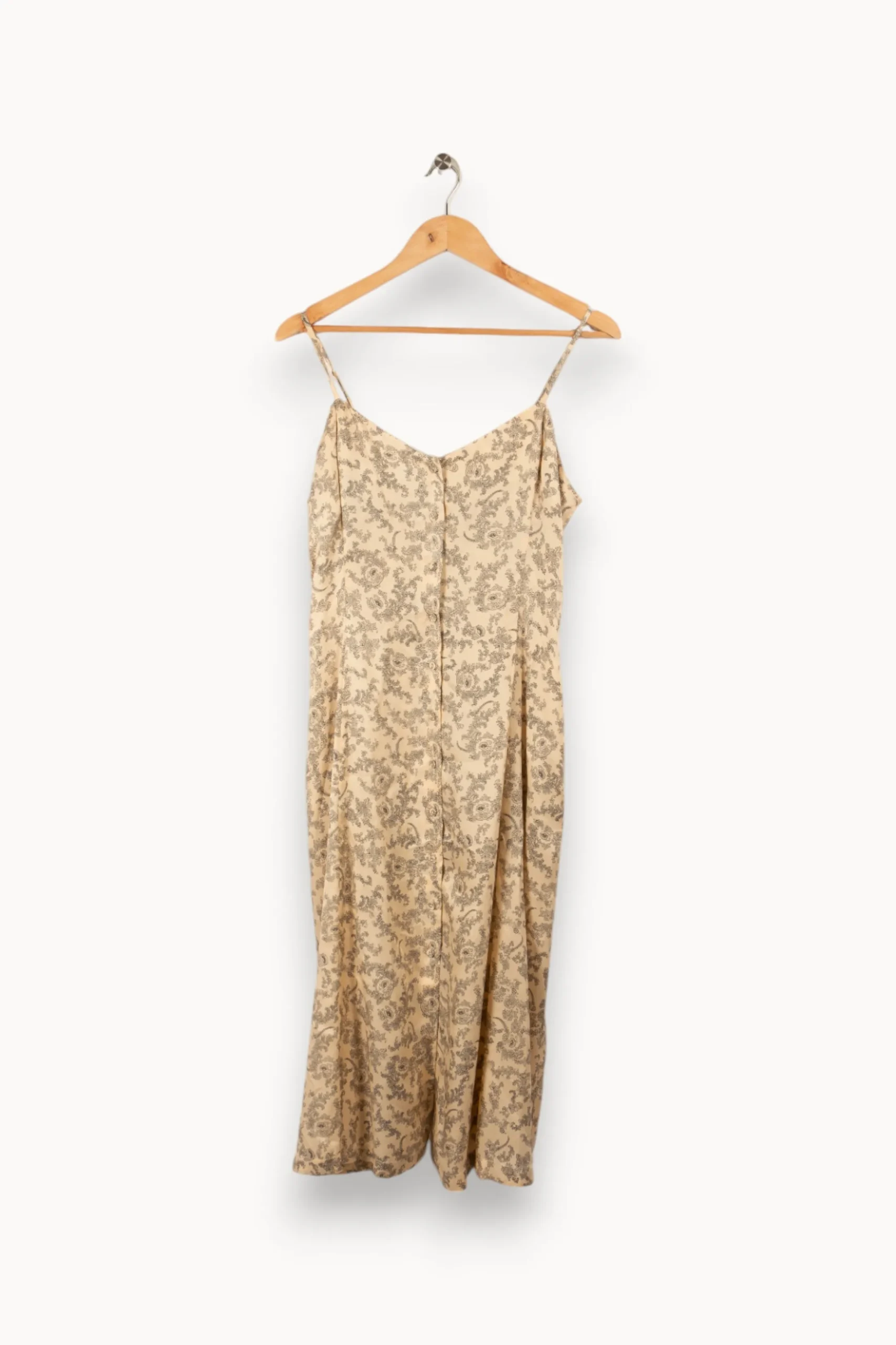 Flash Sale Comptoir des Cotonniers Robe à motifs - Taille L/40 Beige