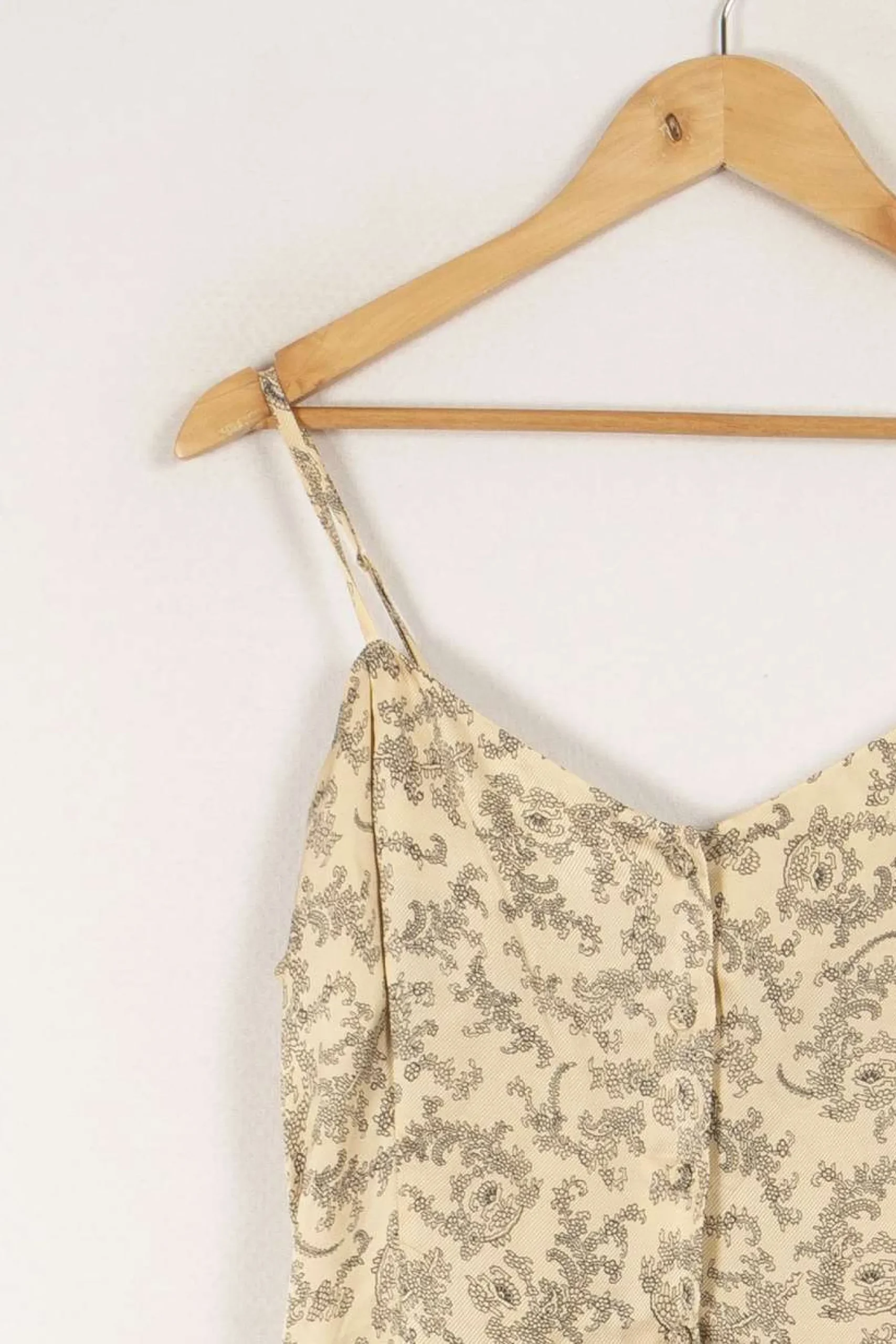 Flash Sale Comptoir des Cotonniers Robe à motifs - Taille L/40 Beige