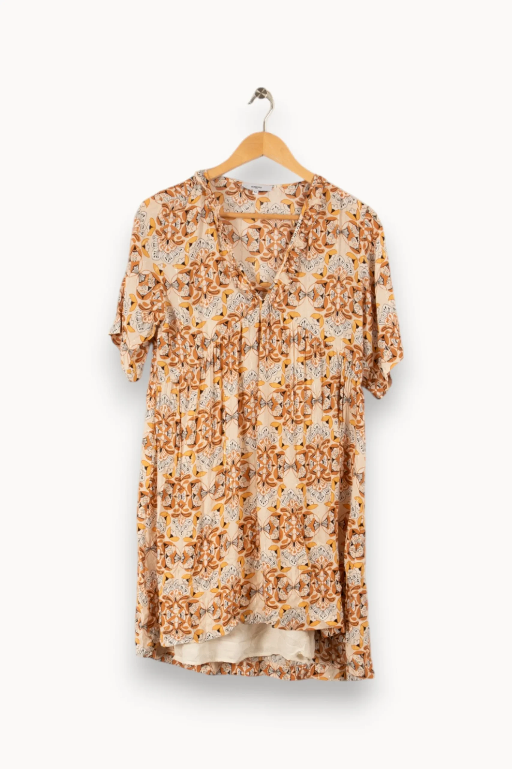 Hot Suncoo Robe beige - Taille M/38 Multicolore