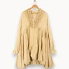 Discount Mes Demoiselles Paris Robe - Taille S/36 Beige