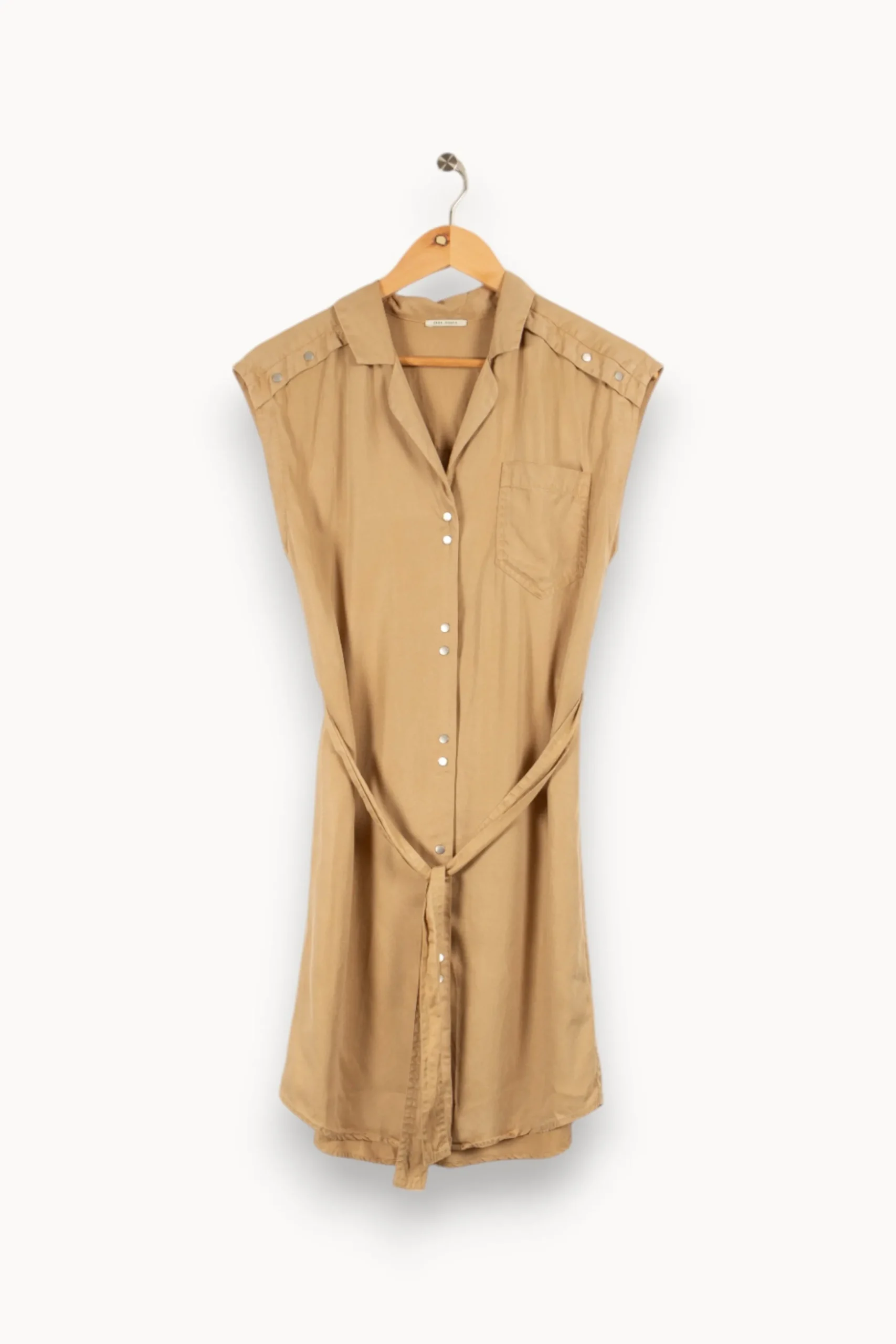 Store IKKS Robe - Taille XS/34 Beige