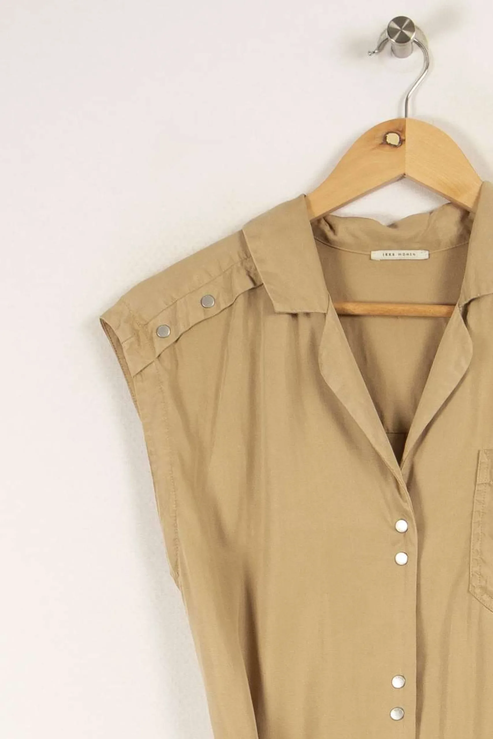 Store IKKS Robe - Taille XS/34 Beige