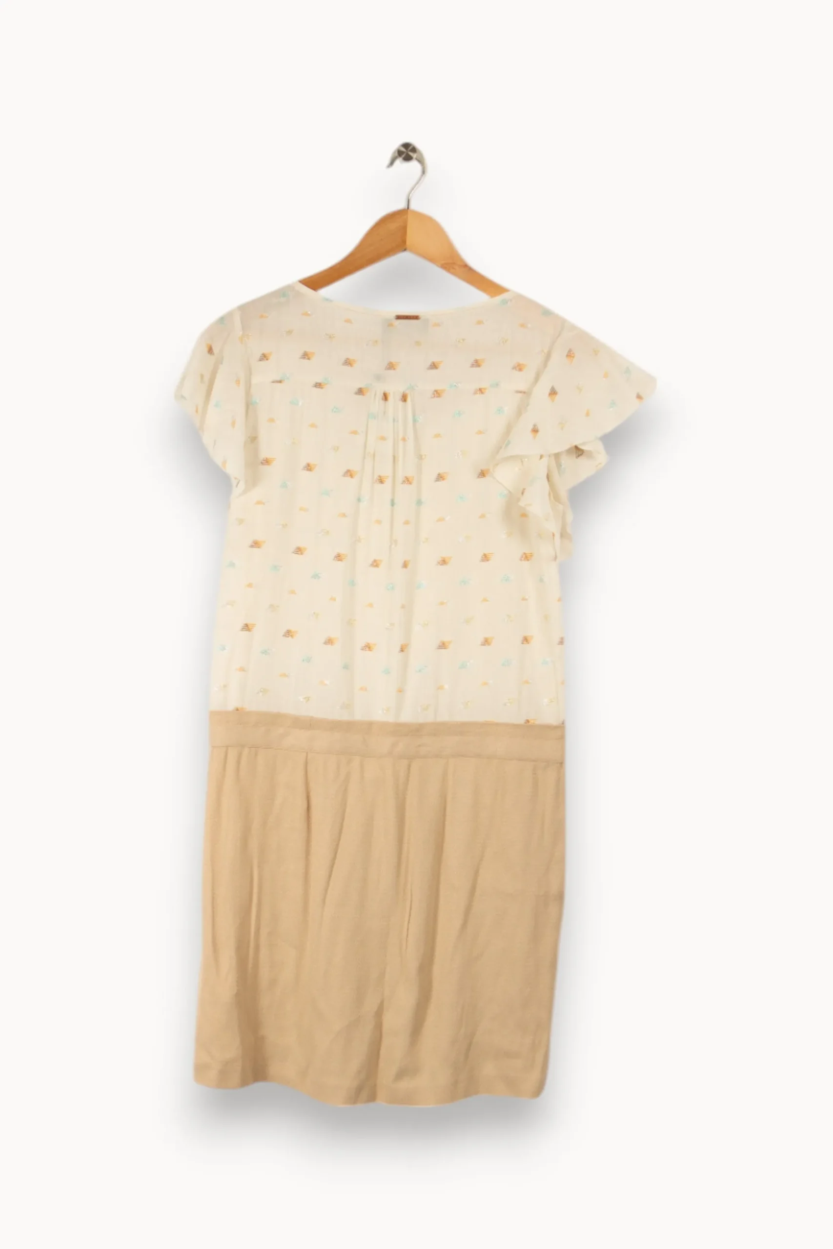 Clearance One Step Robe et blanche - Taille M/38 Beige