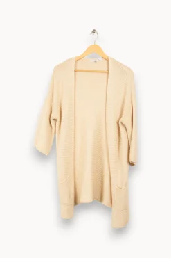 Online La Fée Maraboutée Robe bicolore - S/36 Beige