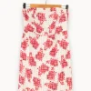 Store Comptoir des Cotonniers Robe blanche et - Taille S/36 Rose