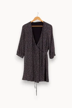 Flash Sale Comptoir des Cotonniers Robe foncé à motifs - Taille S/36 Bleu