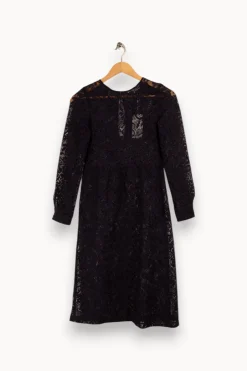 Outlet Balzac Paris Robe bleu foncé - Taille S/36 Violet