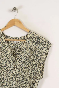 Cheap Gerard Darel Robe e à motifs - Taille L/40 Bleu