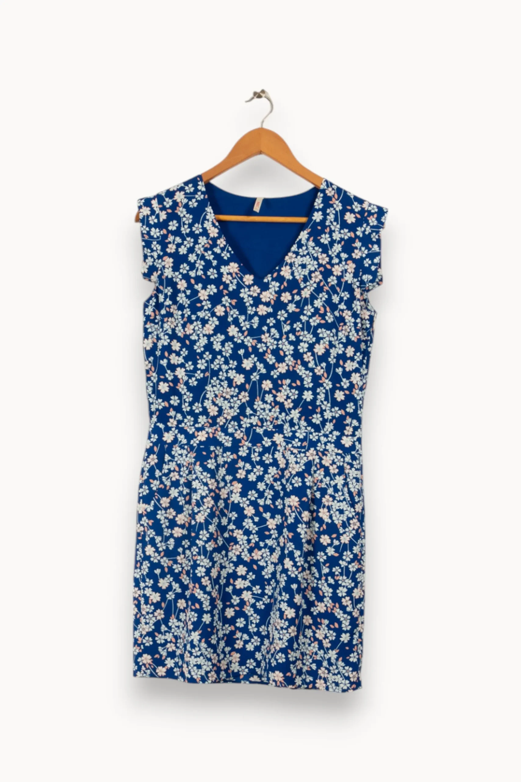 Store I.Code Robe e à motifs fleurs - Taille M/38 Bleu