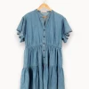 Store Vanessa Bruno Robe e - Taille L/40 Bleu