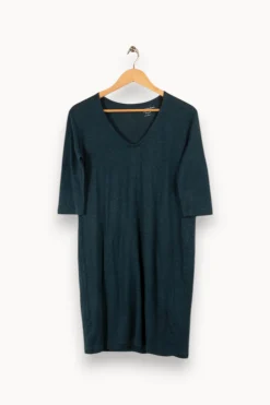 Outlet Majestic Filatures Robe e - Taille L/40 Bleu