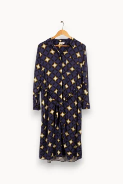 Clearance Caroll Robe e - Taille M/38 Bleu