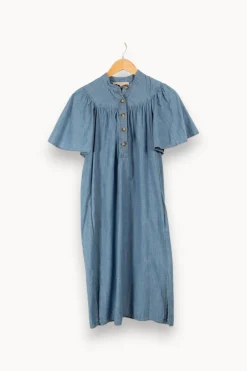 Clearance Vanessa Bruno Robe e - Taille S/36 Bleu