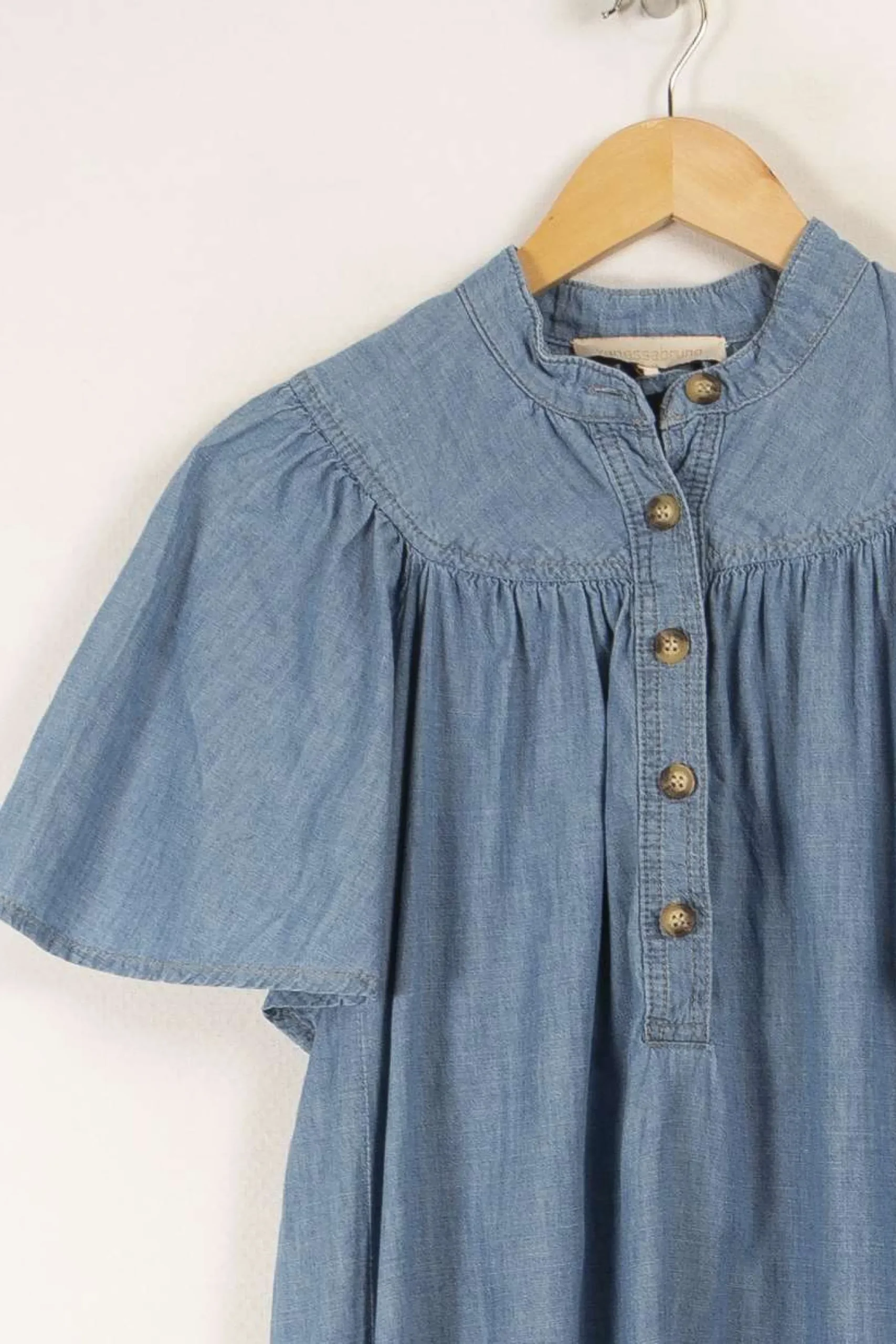Clearance Vanessa Bruno Robe e - Taille S/36 Bleu