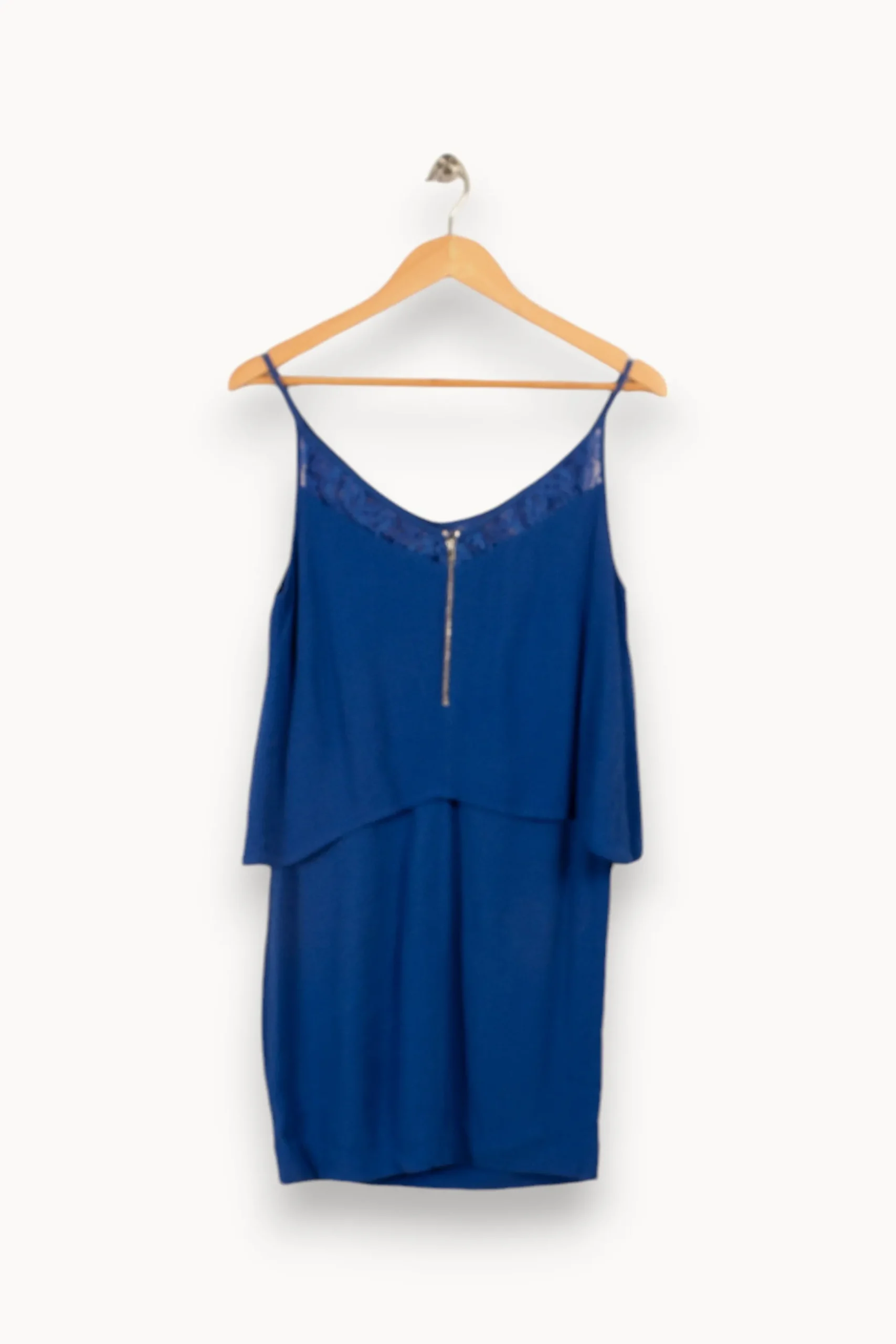 Online Sandro Robe e - Taille S/36 Bleu