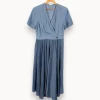 New Sandro Robe e - Taille XL/42 Bleu