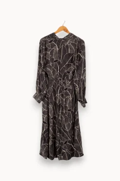 Fashion Caroll Robe e - Taille XL/42 Bleu