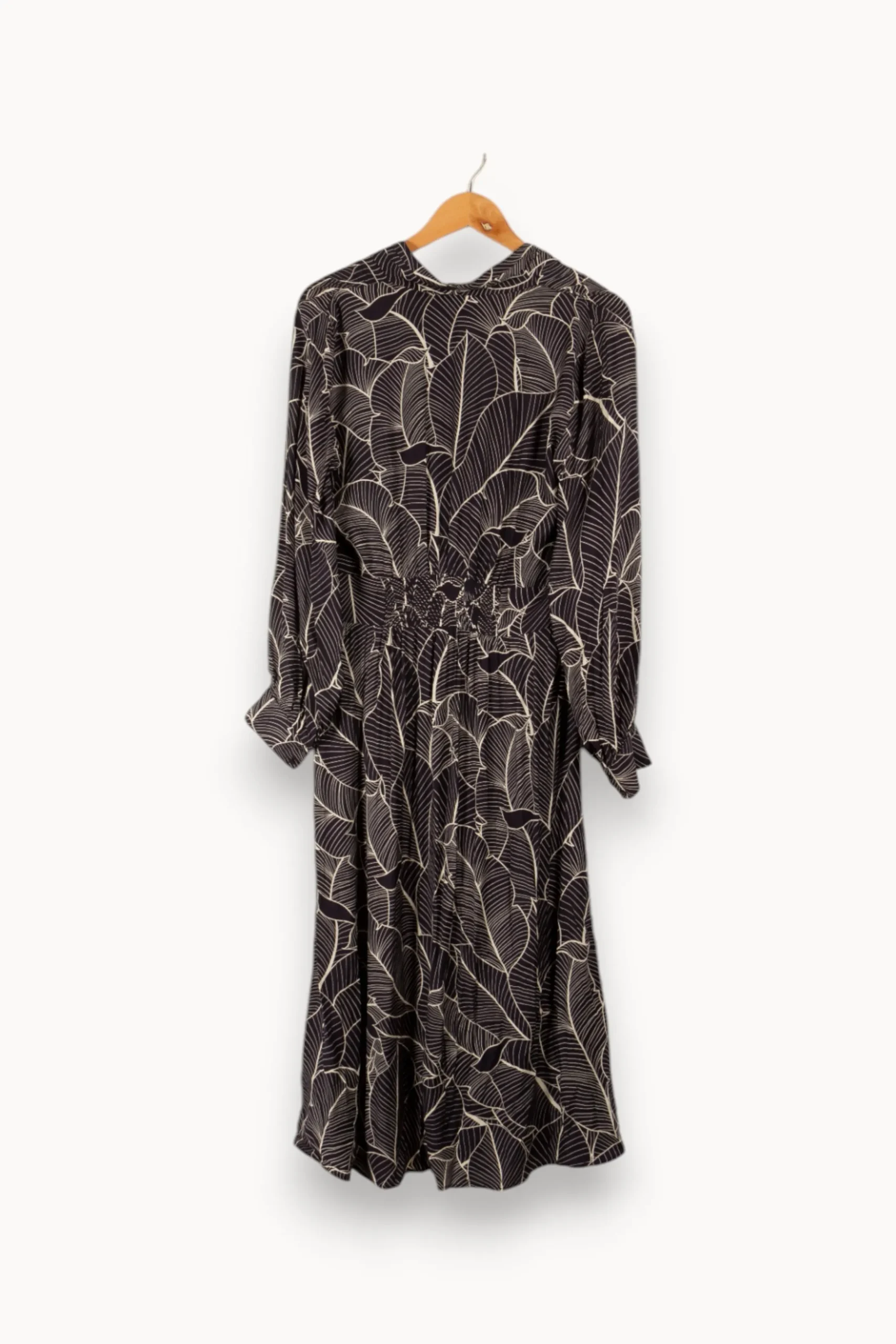 Fashion Caroll Robe e - Taille XL/42 Bleu