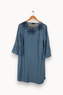 Online Maison 123 Robe e avec détails - Taille M/38 Bleu