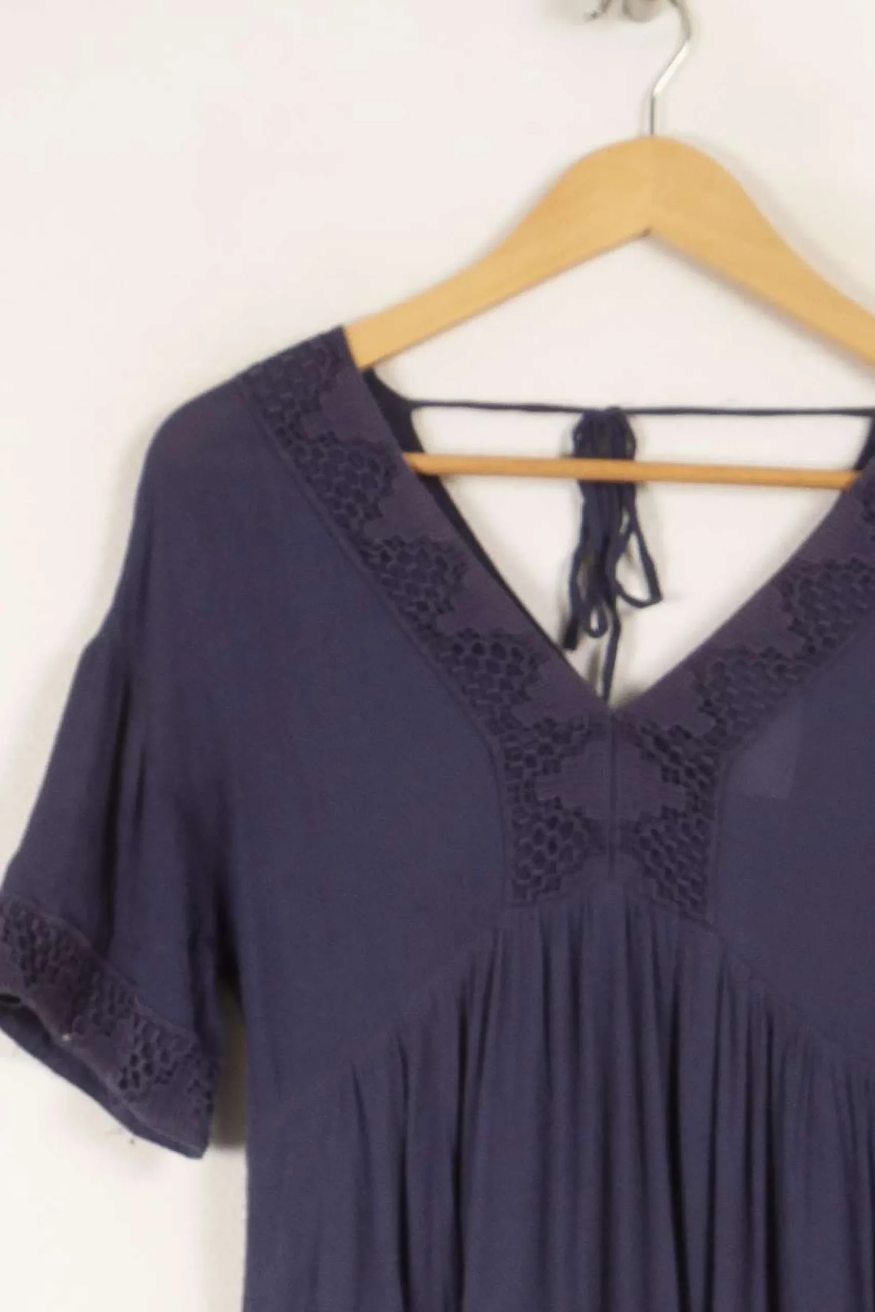 Best Sale Caroll Robe e avec détails - Taille S/36 Bleu
