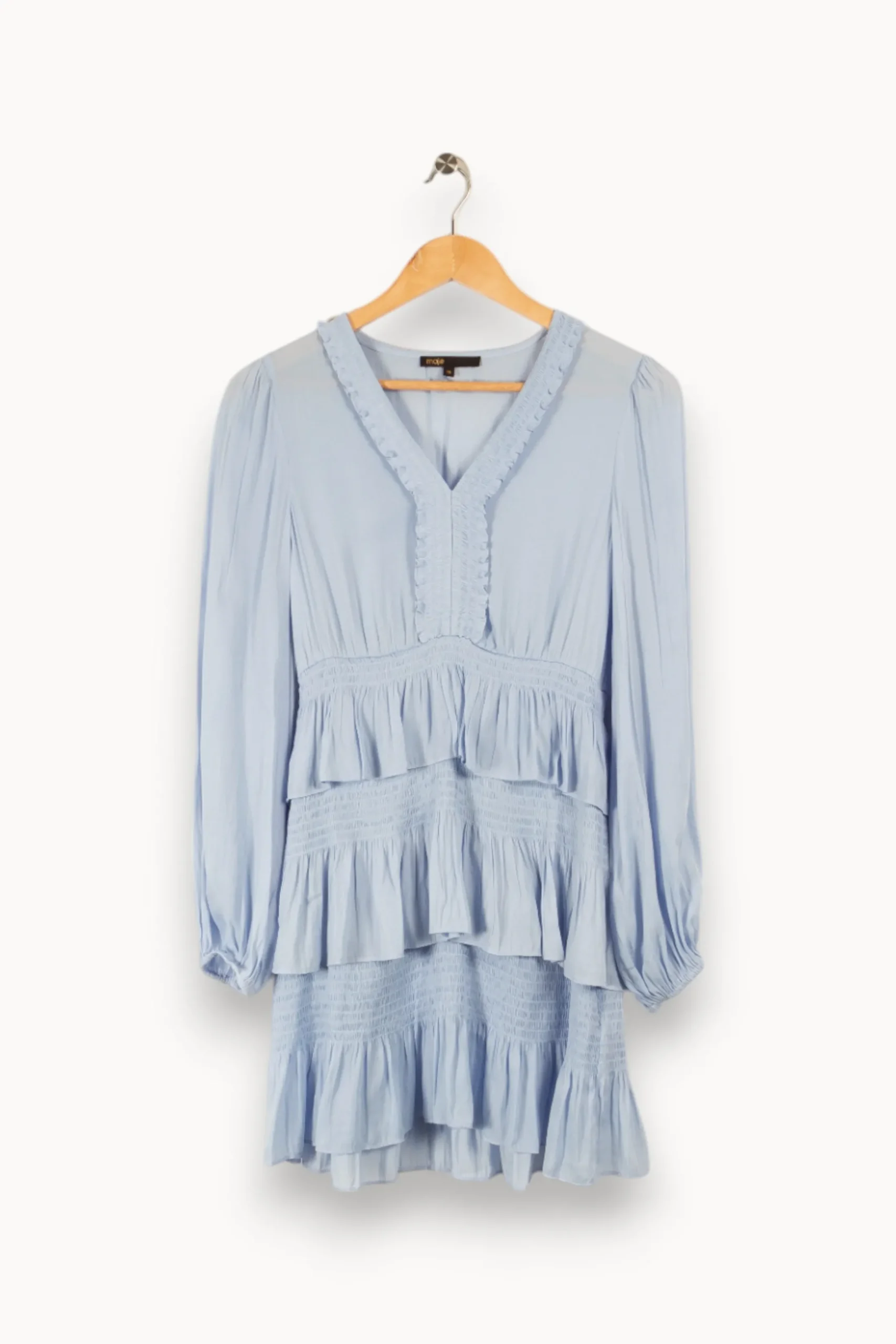 Cheap Maje Robe e claire - Taille S/36 Bleu