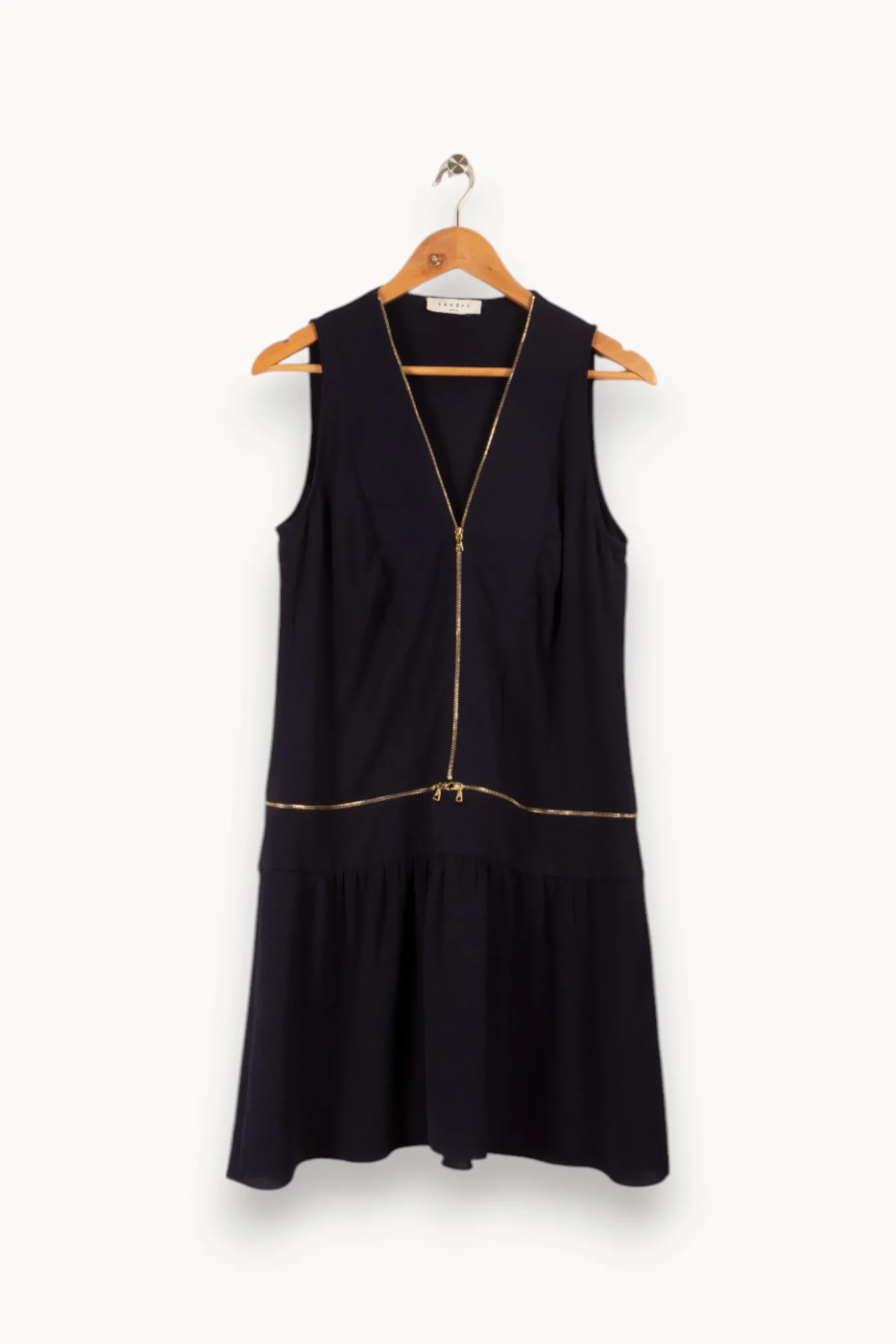 Cheap Sandro Robe e foncée - Taille M/38 Bleu