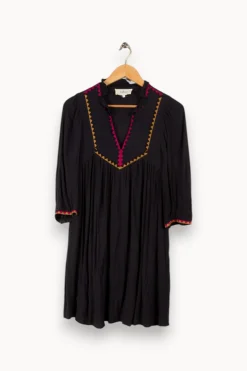 Store ba&sh Robe e foncée avec détails - Taille XS/34 Bleu