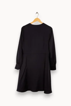 Discount Comptoir des Cotonniers Robe e foncée satinée - Taille L/40 Bleu