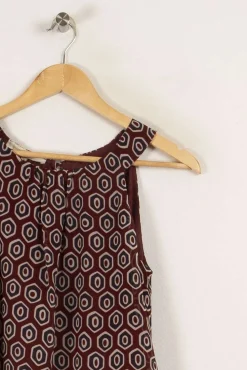 Sale La Fée Maraboutée Robe à motifs - Taille M/38 Bordeaux